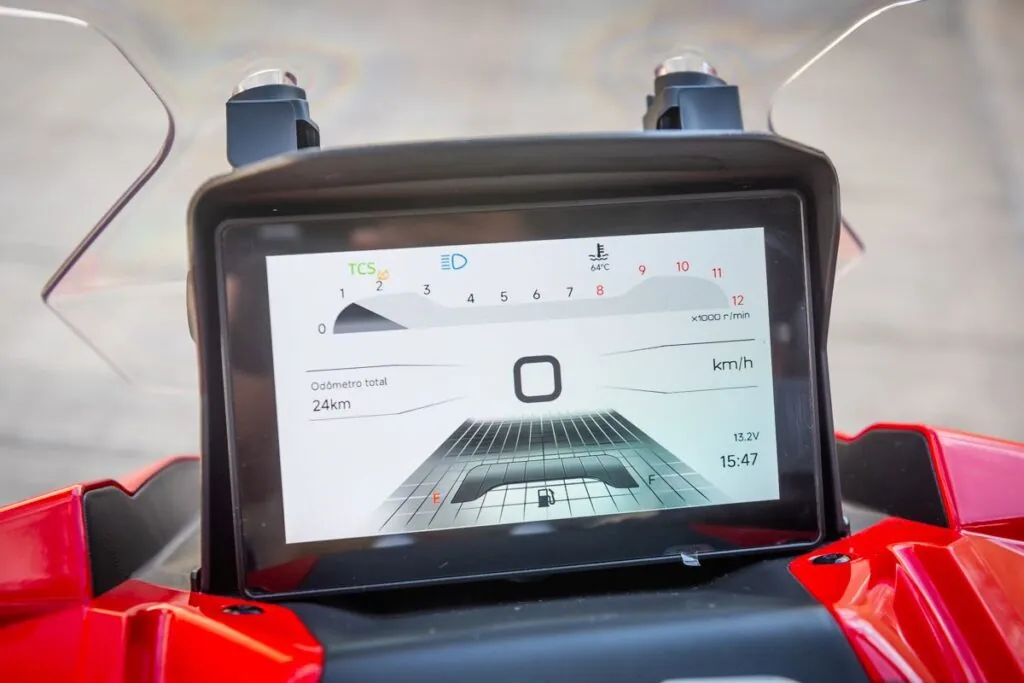 Shineray Urban 150 EFI imagem do painel